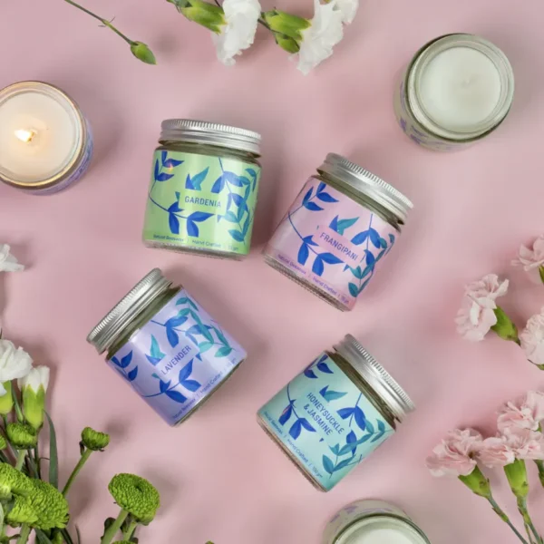 Floral Candle - Image 2