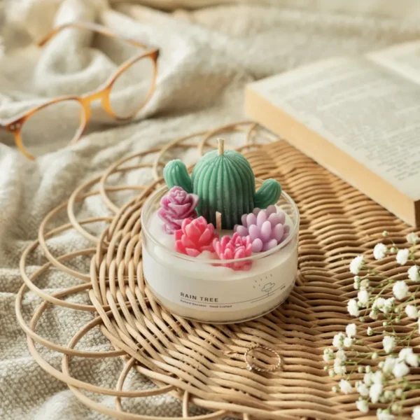 Mini Cactus Garden Candle - Image 6