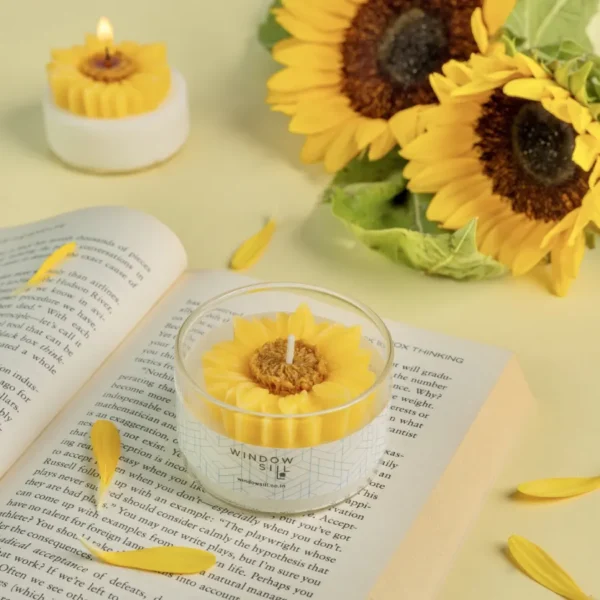 Sunflower Candle - Image 4