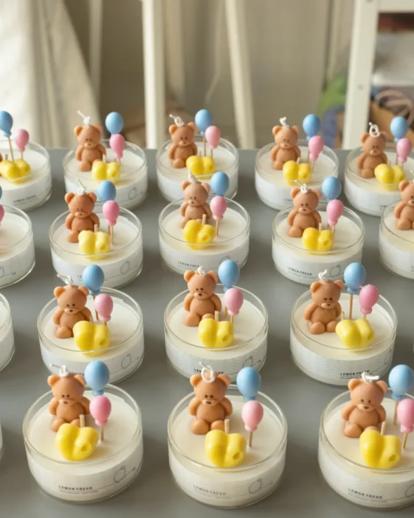 Teddy Bear Candle - Image 2