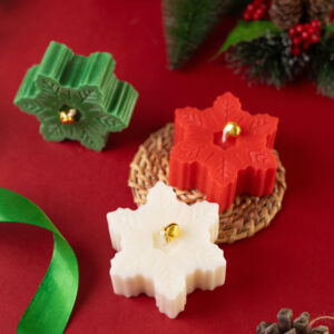 Snowflake Candle